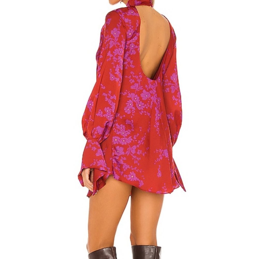 Free People Aries Mini Dress In Romantic Combo